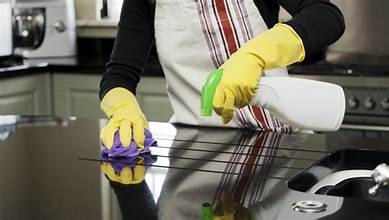 Deposit ready kitchen cleaning move out service in Huntersville NC by Home Grooming
